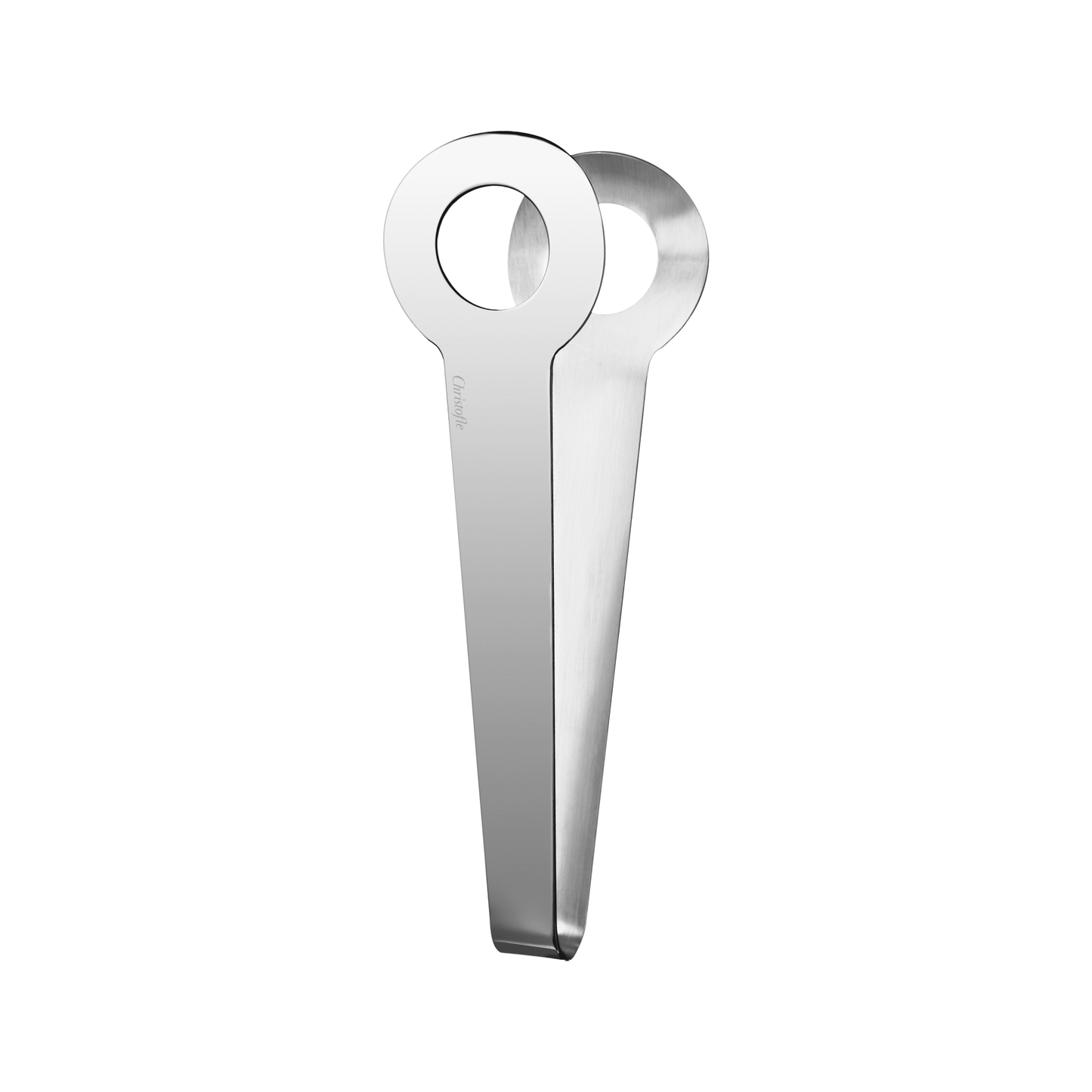 OH DE CHRISTOFLE Stainless Steel Ice Tongs