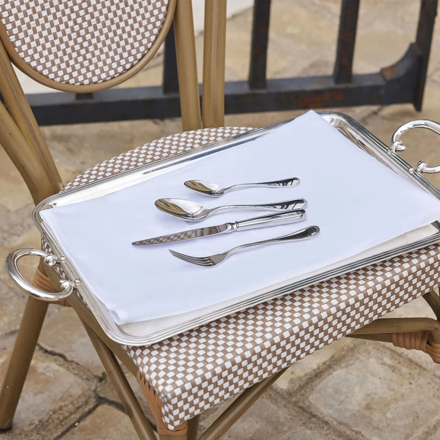 ALBI La Trousse 4-pc medium-sized Stainless Steel Individual Set