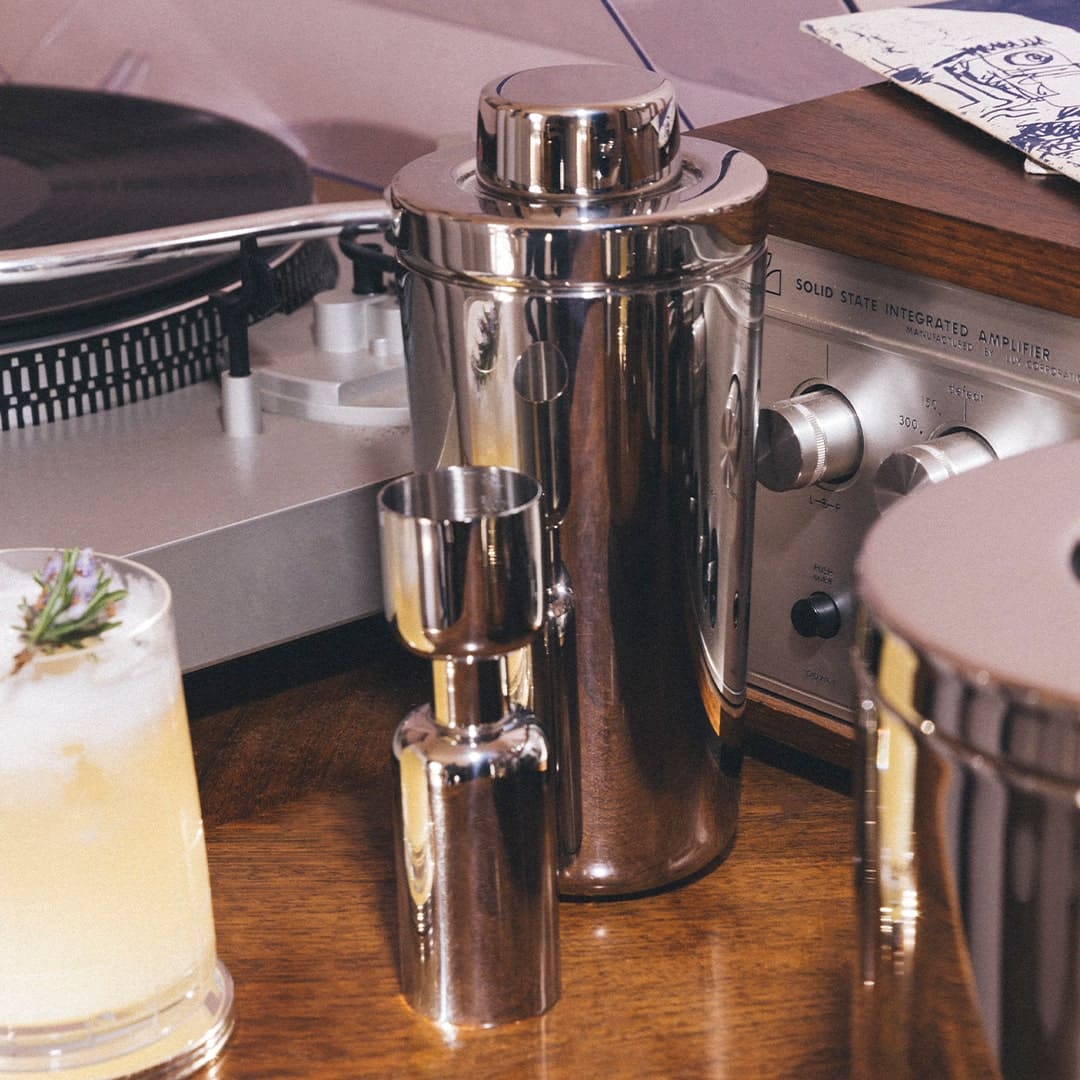 OH DE CHRISTOFLE Stainless Steel Shaker