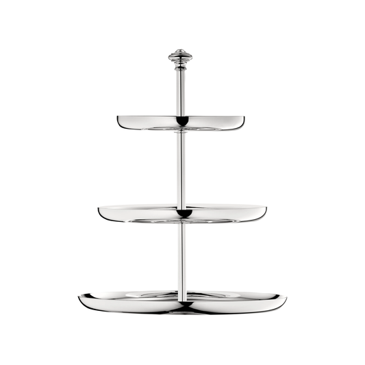 ALBI 3-Tier Silver-Plated Dessert Stand Bakhache Group Australia