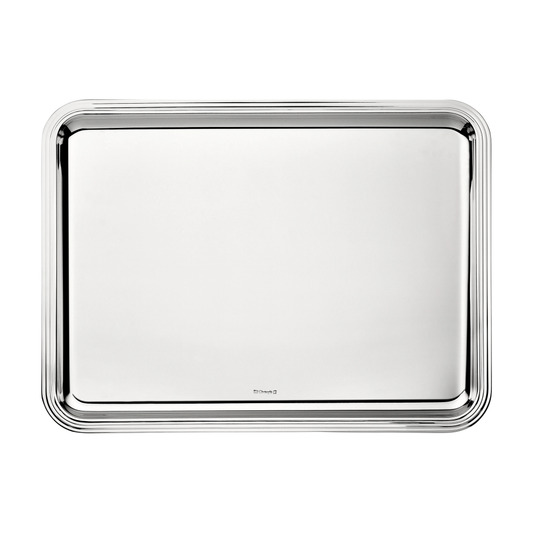 ALBI Large Silver Plated Rectangular Tray 43 x 31 cm Bakhache Group Australia