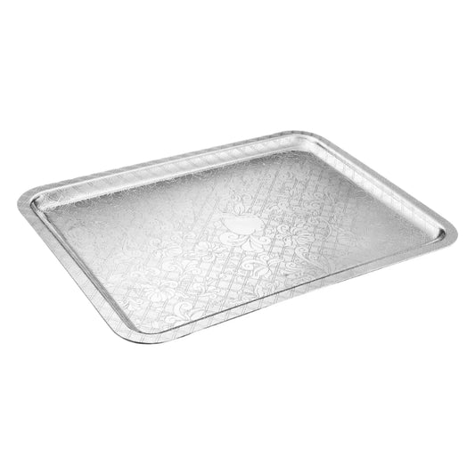 JARDIN D'EDEN Silver Plated Rectangular Tray - 42 x 32 cm Bakhache Group Australia