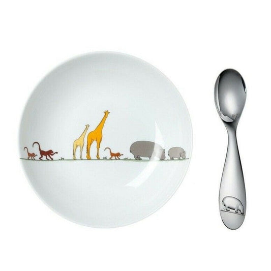 SAVANE Baby Cereal Bowl and Spoon Set Bakhache Group Australia