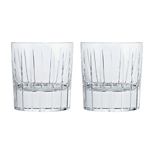 IRIANA Set of 2 Old Fashioned Crystal Glasses Bakhache Group Australia