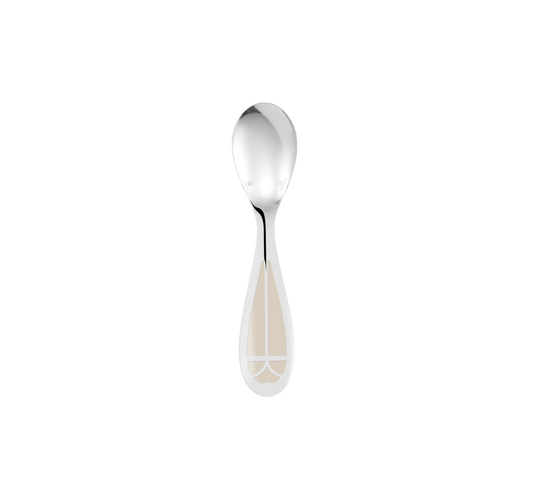 TALISMAN Silver plated Baby Spoon - Ivory Bakhache Group Australia