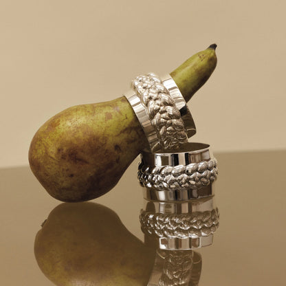 BABYLONE Silver plated Napkin Ring